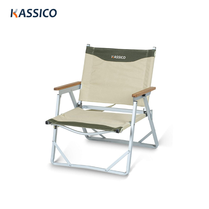 Ultralight Aluminum Camping Folding Chair For Beach Fishing Garden with Shoulder Strap