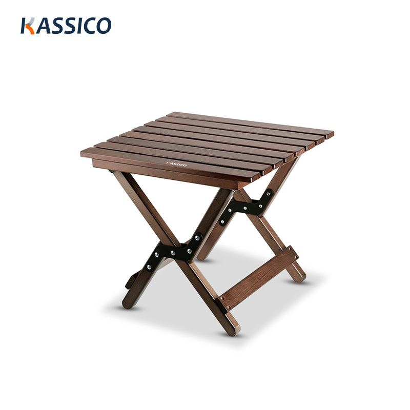 Portable Wooden Stool | Camping Folding Mazza