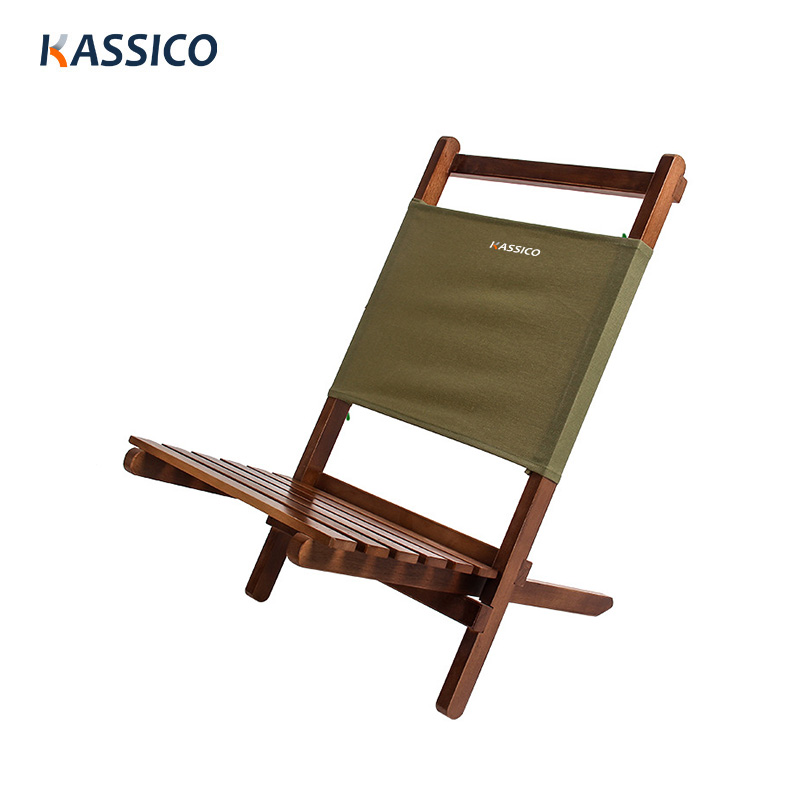 Folding Wooden Lounge Chair for the Patio, Porch, Deck, Lawn