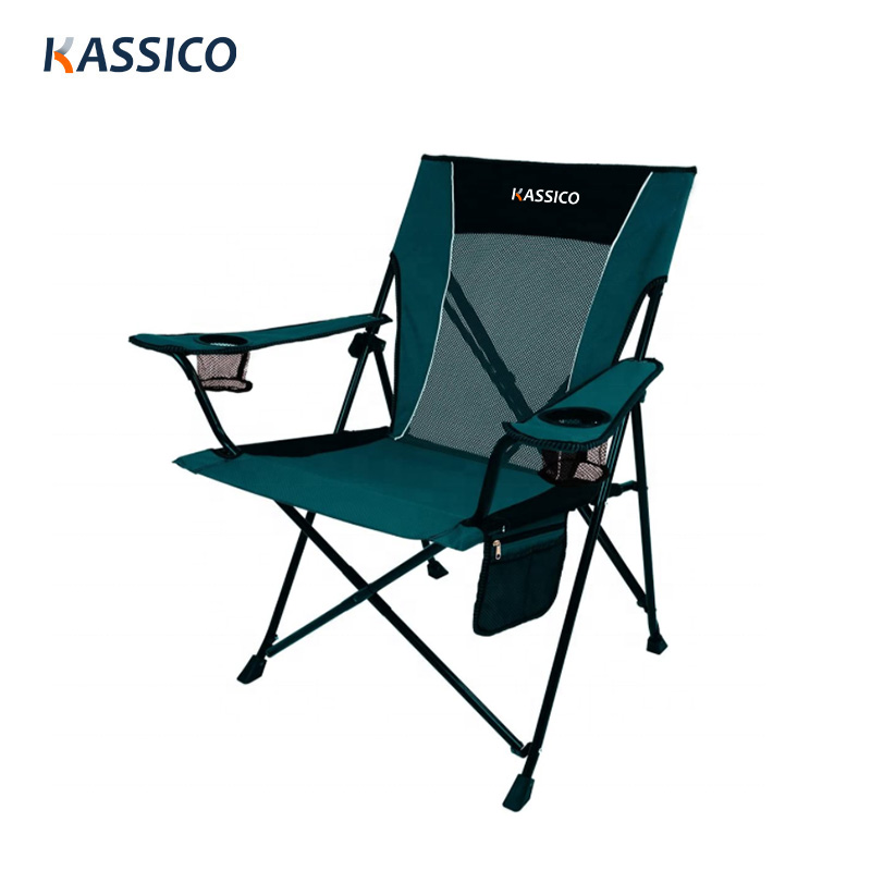 Dual Lock Portable Camping and Sports Chair