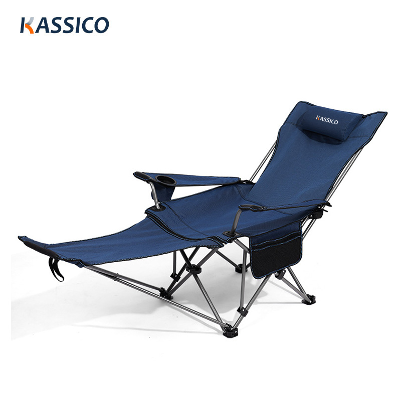 Lounge Adjustable Folding Beach Chaise Chair