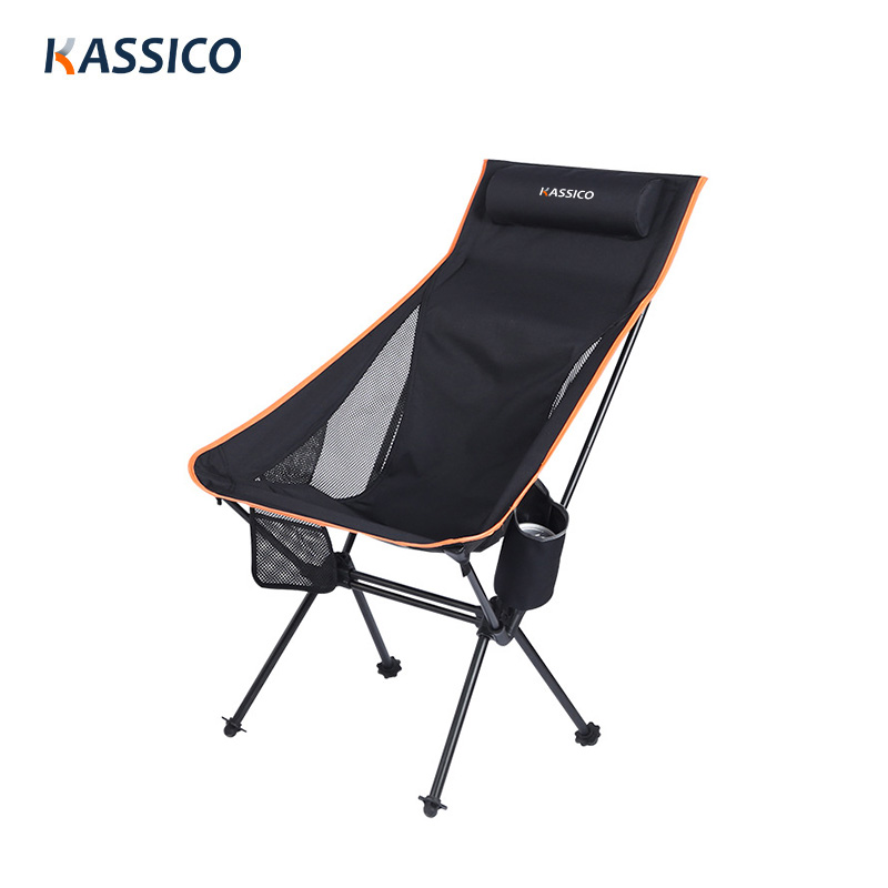 Folding Camping Moon Chair | Ultralight Portable, High Back