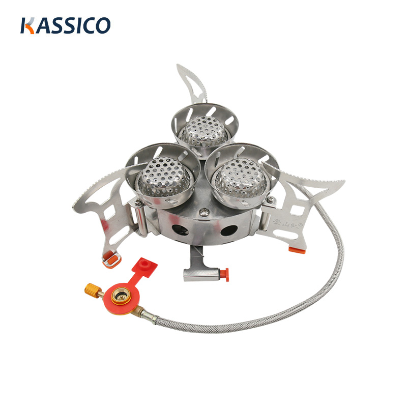 11000W Portable Windproof Outdoor Kitchen Camping Stove