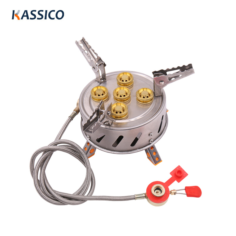 High Power Five-head Outdoor Camping Stove