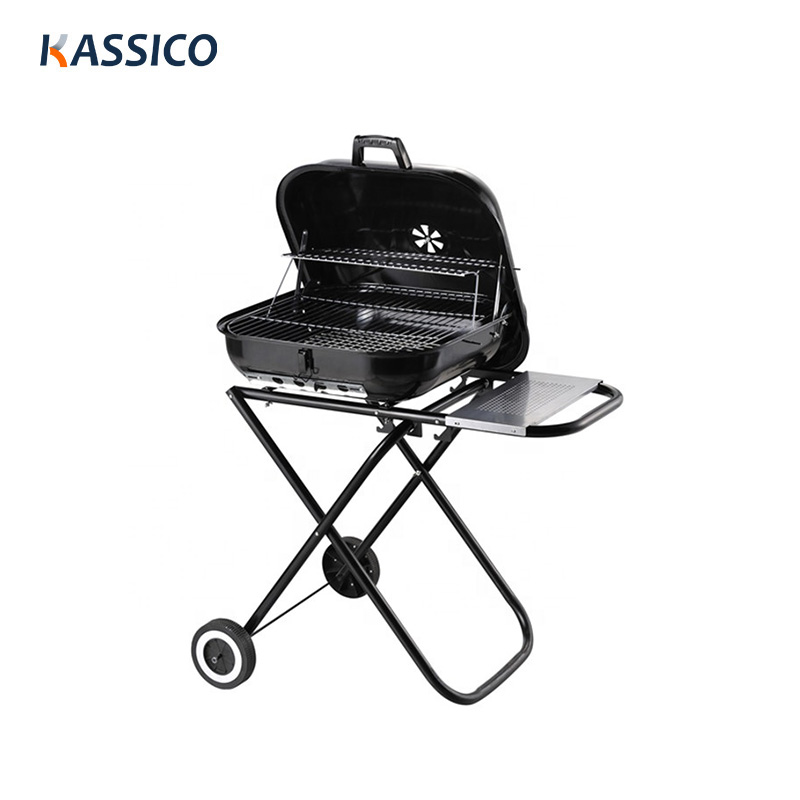 Portable Trolley Barbecue Grills and Smokers