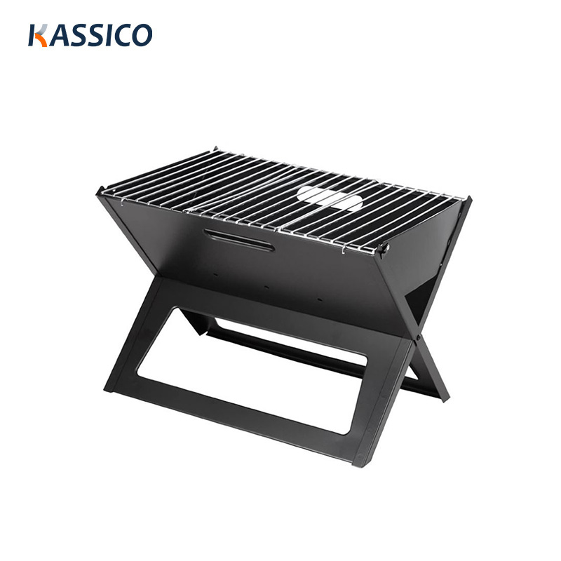 X-shape Notebook Portable Instant Foldable Barbecues Grills