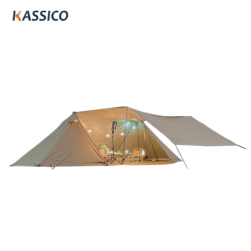 Luxury Super Large Pyramid Tent - Outdoor Multi-Use Sun Shelter