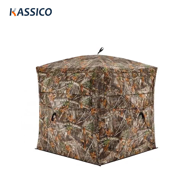 Camouflage Hunting & Fishing Tent With 270 degrees Viewing
