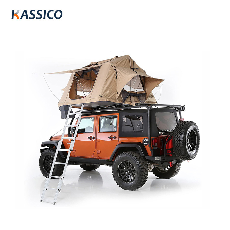Outdoor Soft Car Roof Top Tent - Large Space and Quick Opening