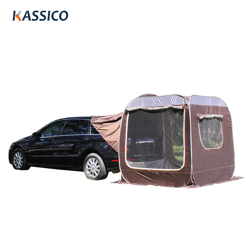 Outdoor Automatic Set Up Car Rear Camping Tent & Portable Awning