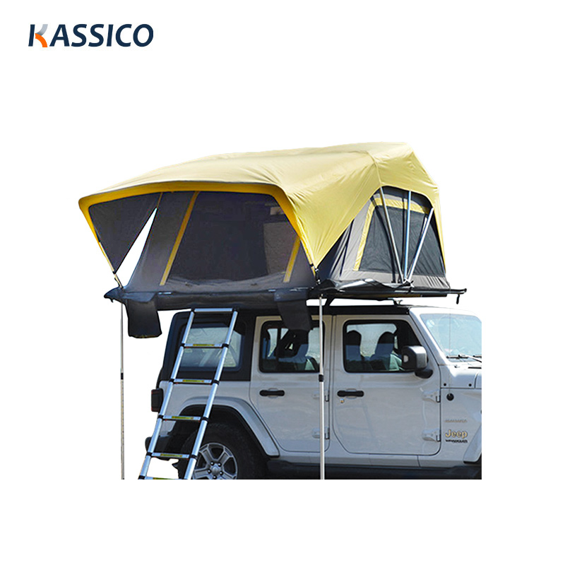 Outdoor Automatic Soft-Shell Windproof Car Rooftop Tent