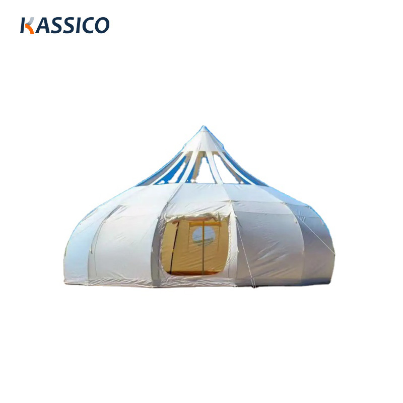 4M/5M/6M Waterdrop Lotus Bell Tent For Camping, Campgrounds & Resort