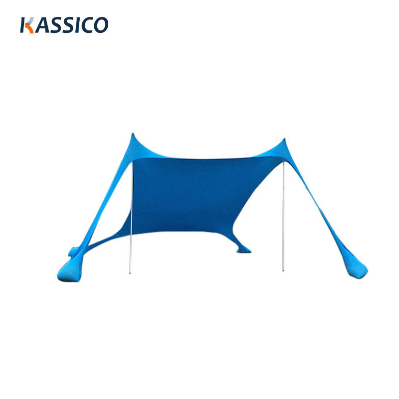 Outdoor Camping Use Sun Shade Shelter Beach Tent With Sandbag