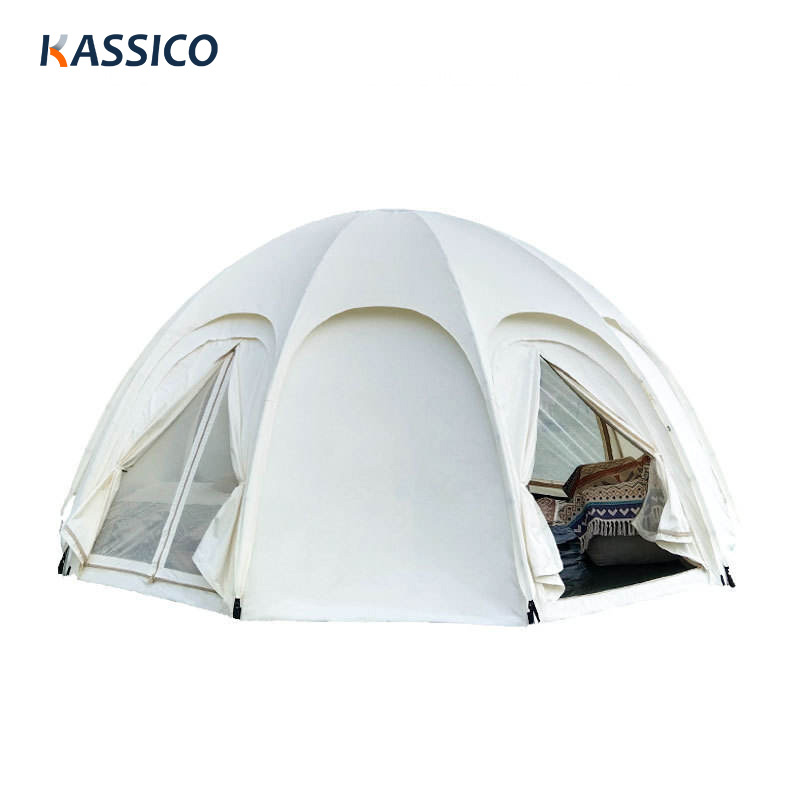 Waterproof Sphere Dome Camping Tent With Double-layer 900D Oxford
