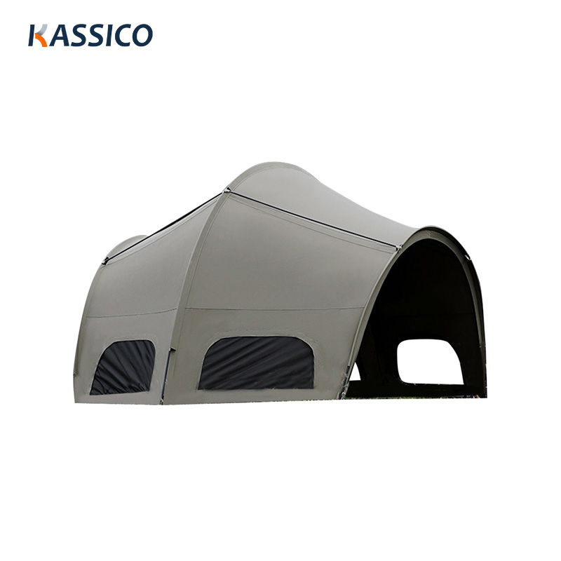 35㎡ Custom Storm Shade Tunnel Camping Tent