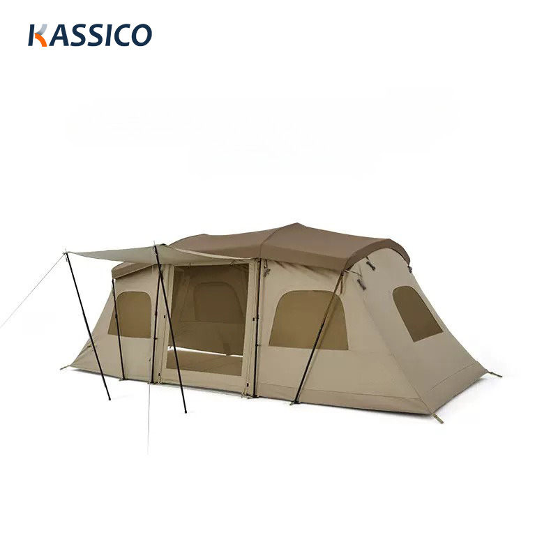 2 Rooms Cloud Vessel Camping Tunnel Tent