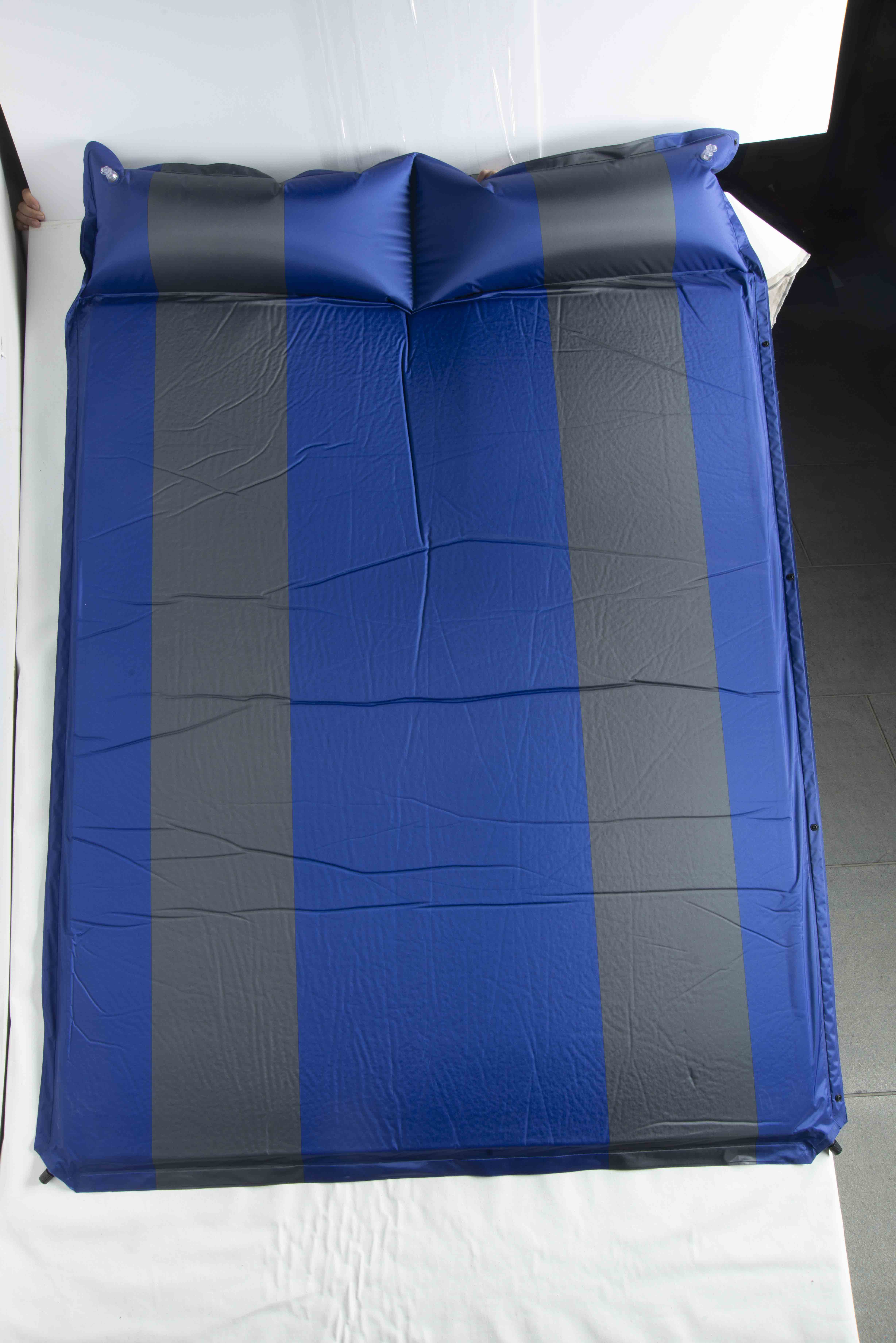 Double Self Inflating Camping Mats With Pillow