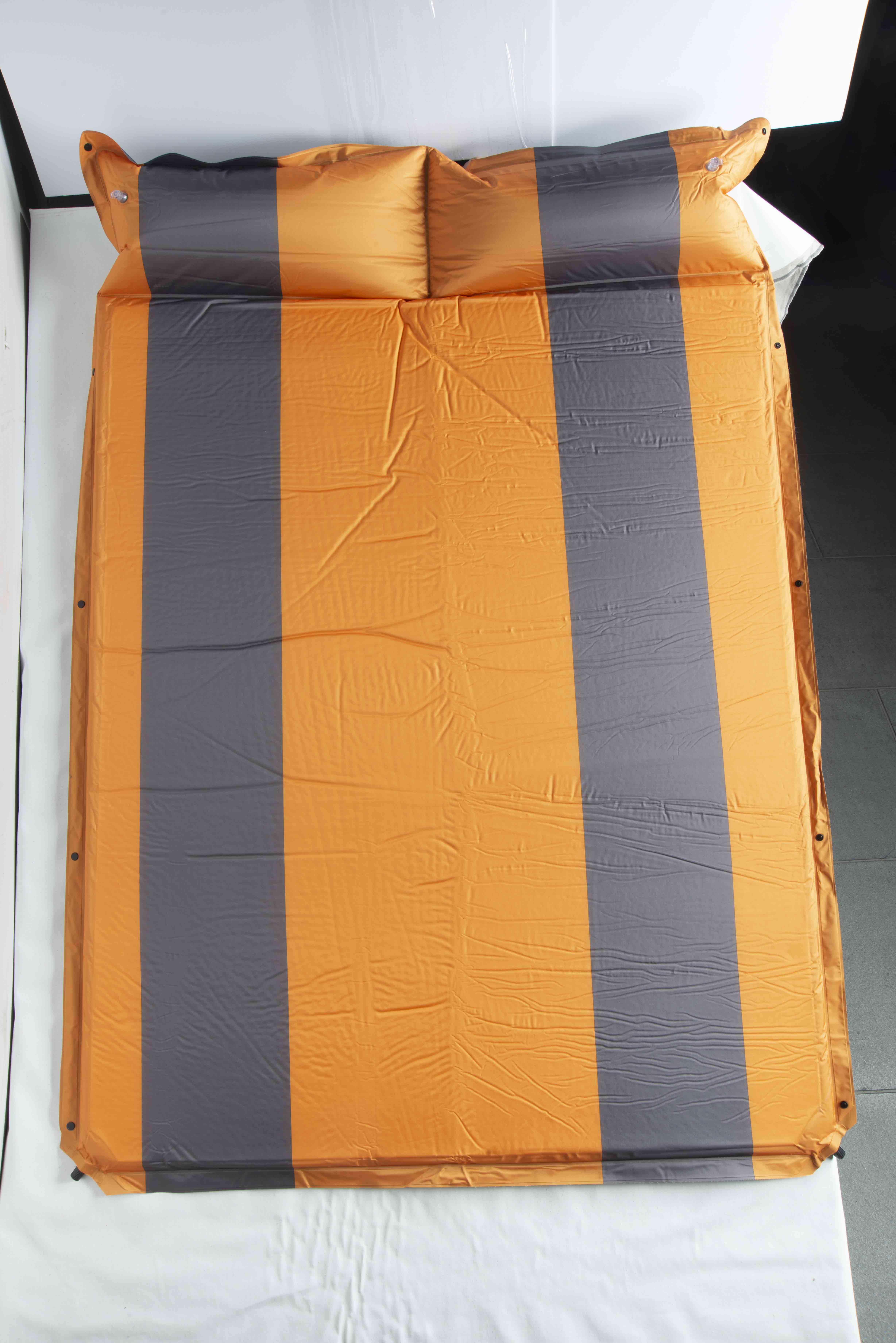 Double Self Inflating Camping Mats With Pillow