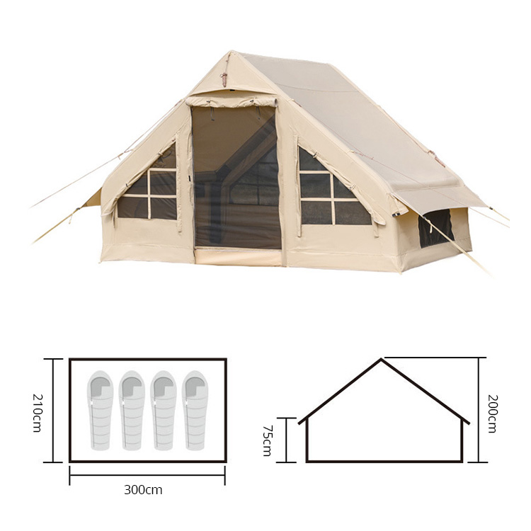 6.3/12㎡ Air Inflatable Tent