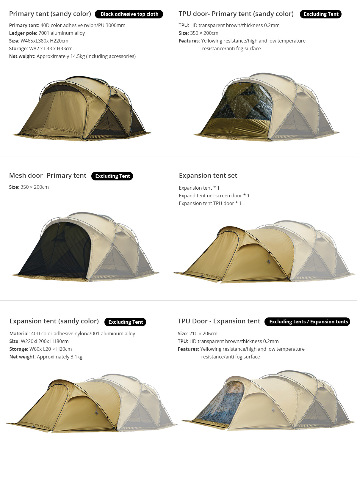 Ultralight Nylon Glamping Dome Tent - Automatic, Waterproof, Windproof