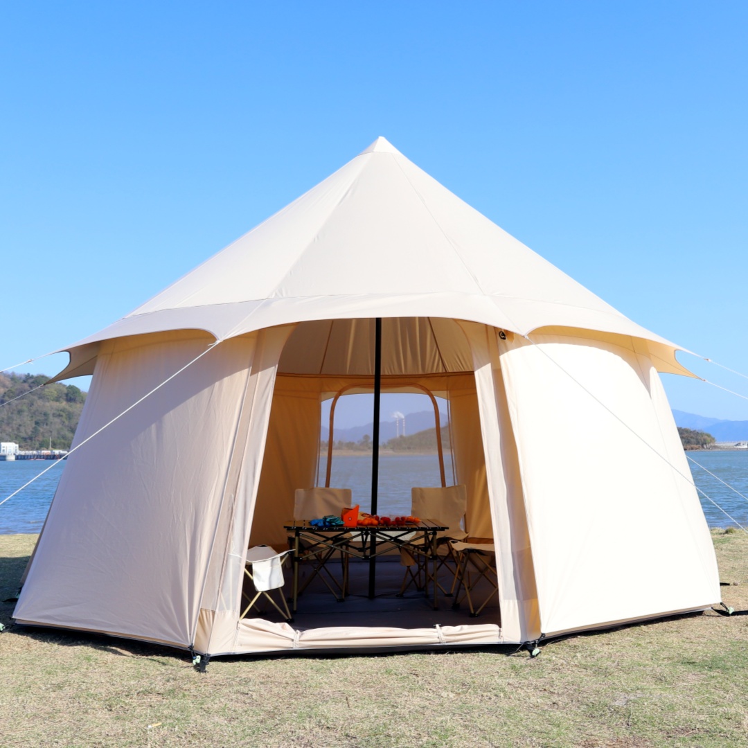 Copy-Waterproof 4 Season Luxury Outdoor Camping and Glamping Yurt Tent