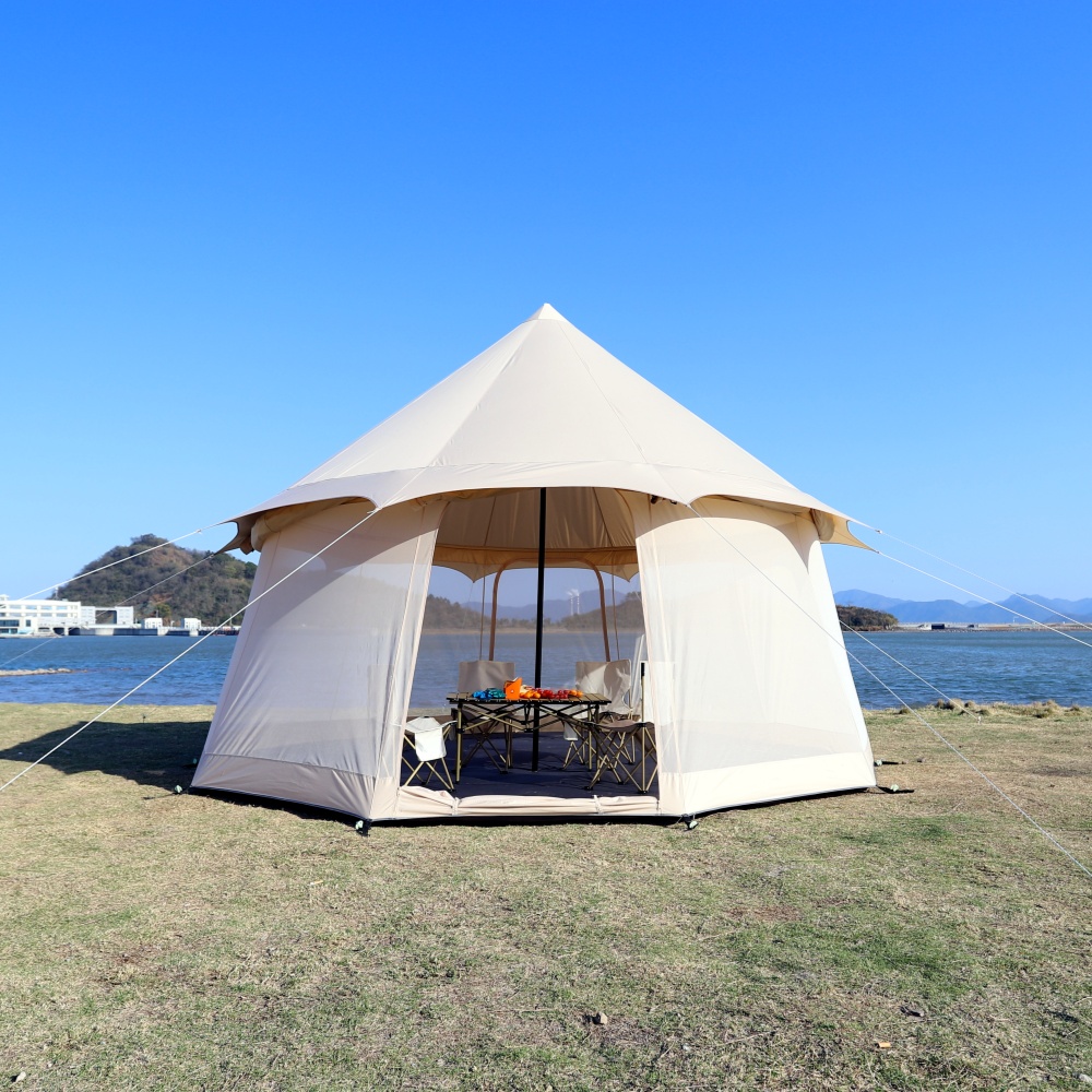 Copy-Waterproof 4 Season Luxury Outdoor Camping and Glamping Yurt Tent
