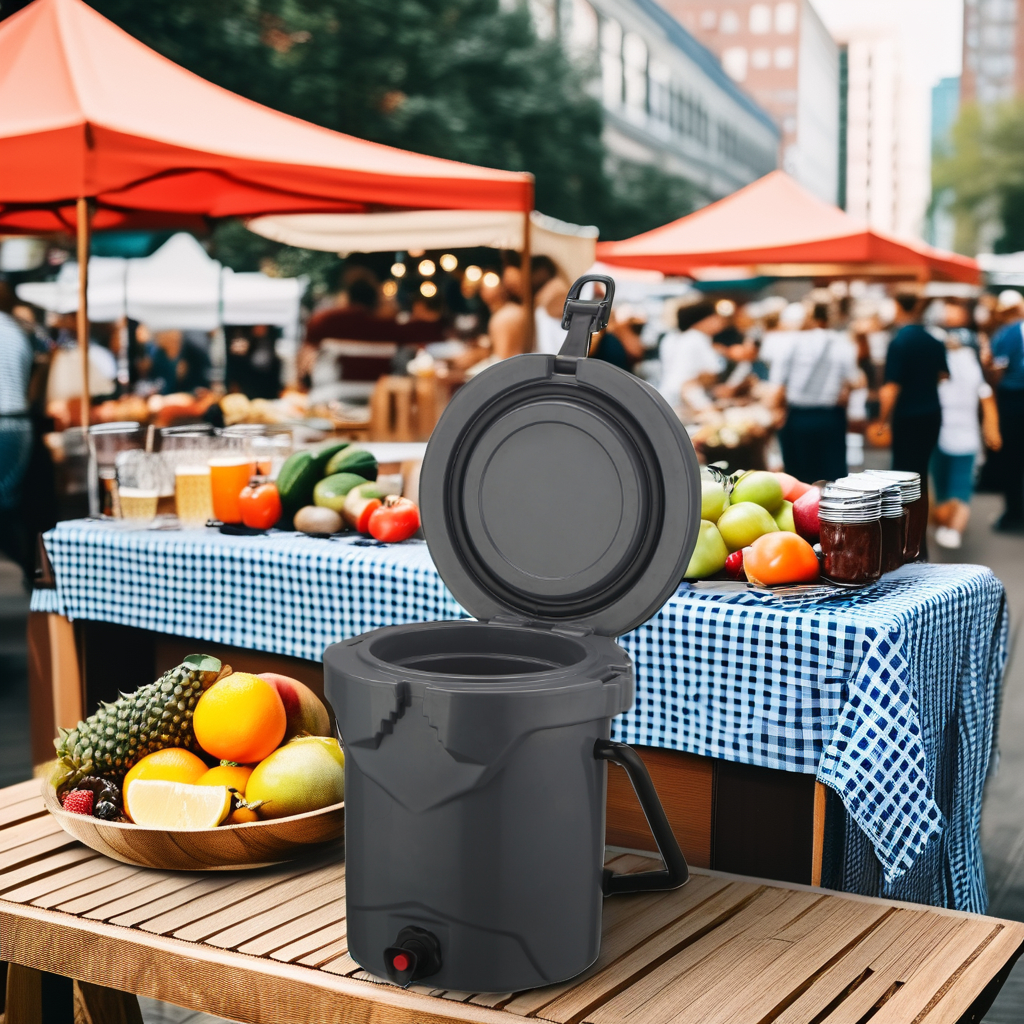 Portable LIDPE PU Cold Insulated Thermal Backpack Cooler Box