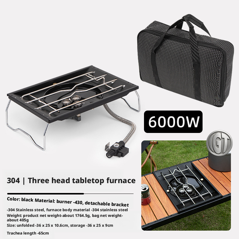 Windproof Foldable Camping Gas Stove-Portable IGT Tabletop