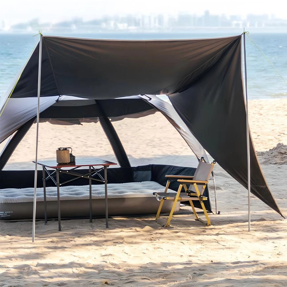 Outdoor Tent Oxford Fabric Waterproof Breathable for Beach Camping Fishing