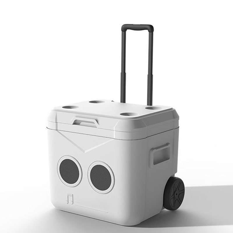 Multi-Functional Wheeled Cooler 25l Large-Capacity Portable Cooler Outdoor Camping Picnic Cooler