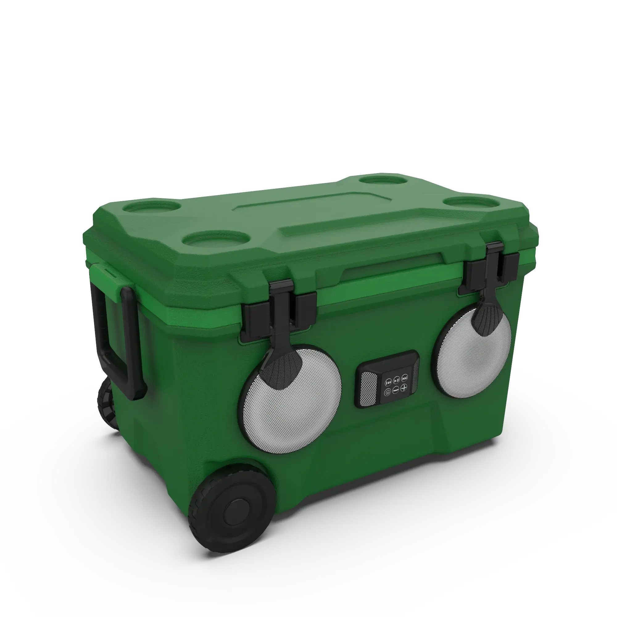 36L Portable Speaker Cooler Freezable Radio Leakproof Insulated Can Cooler Modern Waterproof Style for Travel Custom