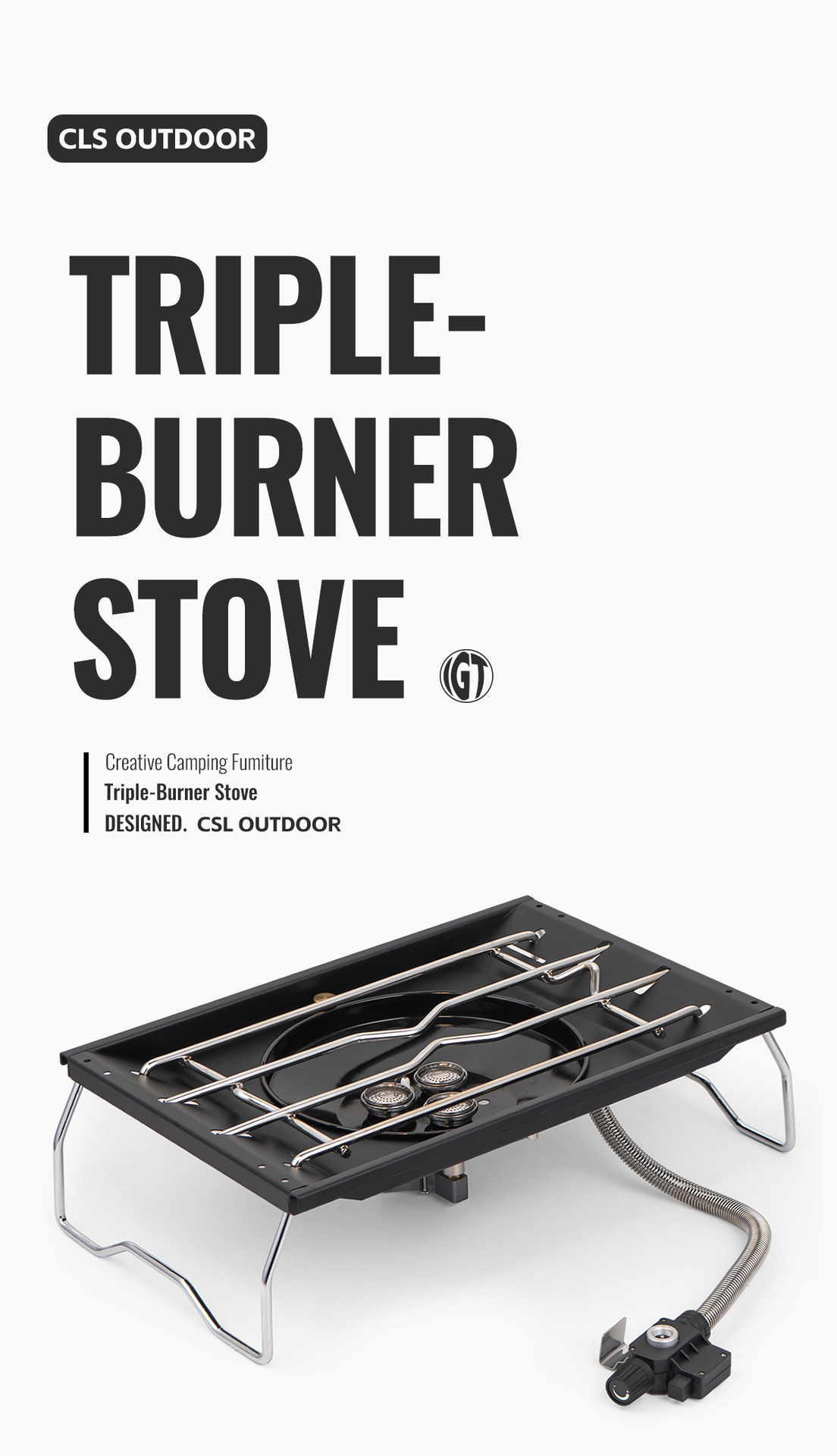 Windproof Foldable Camping Gas Stove-Portable IGT Tabletop