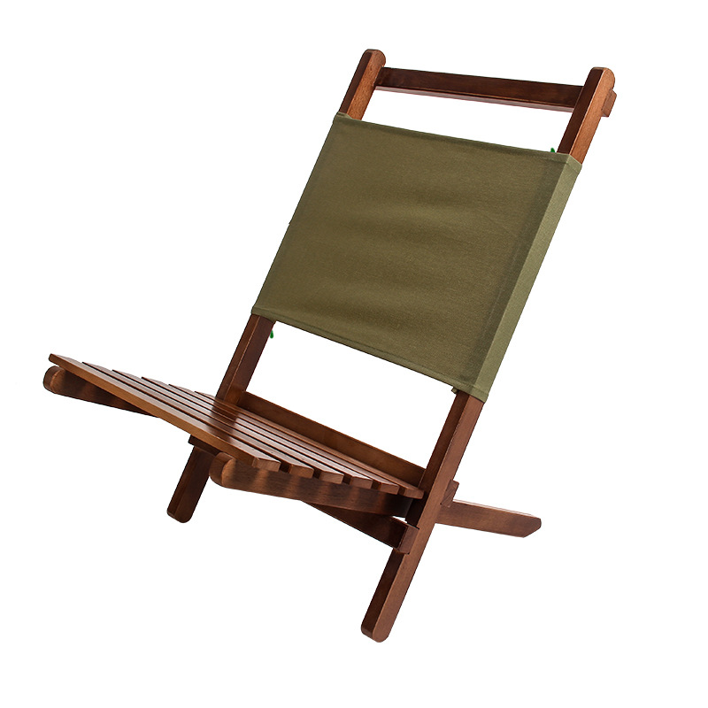 Folding Wooden Lounge Chair for the Patio, Porch, Deck, Lawn - KASSICO