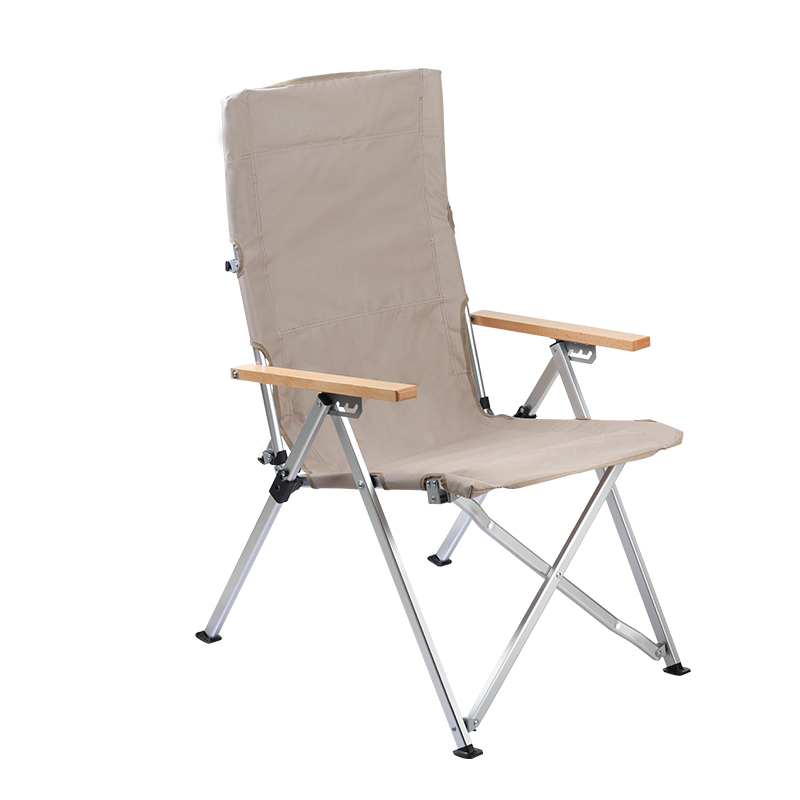 Outdoor Aluminum Backpack Canvas Folding Camp Chair - KASSICO