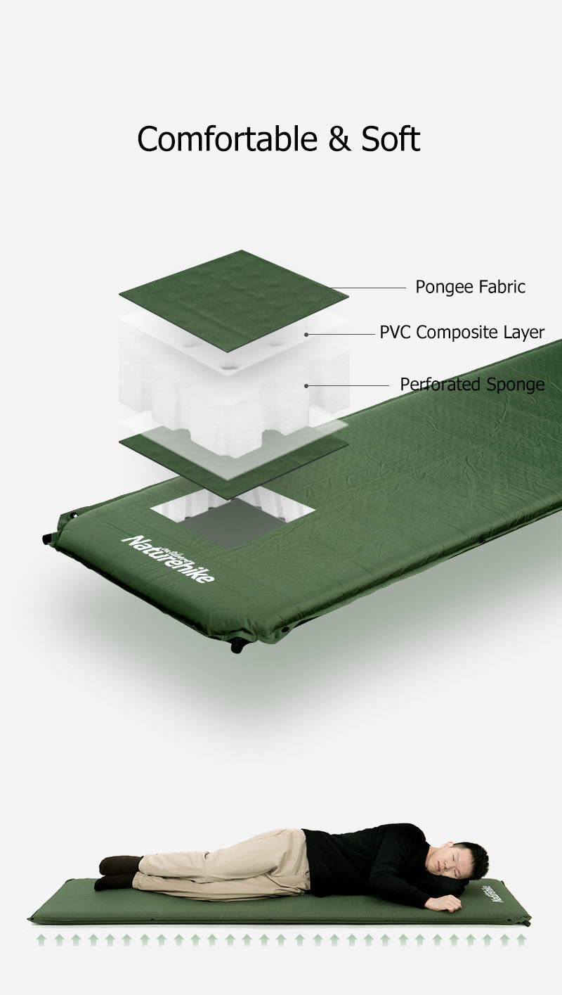 Naturehike Selfinflating Mattress D03 Inflatable Mattress 5CM Air